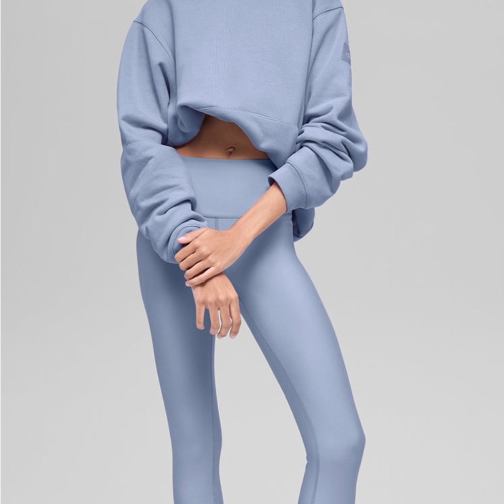 **SOLD ****ALO Yoga Women’s Heavy Weight Hoodie/Frost/ XS NWT